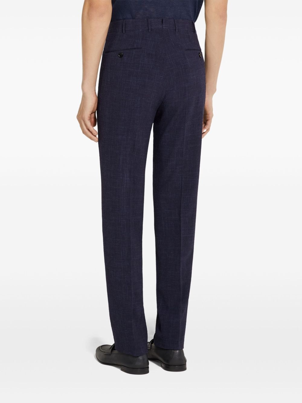 Trofeo seersucker trousers - 5