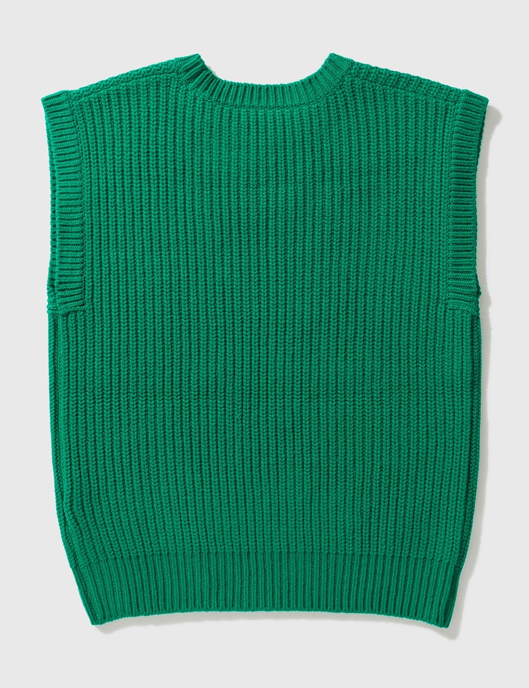 MULTI-LOGO SQUARE KNIT VEST - 2