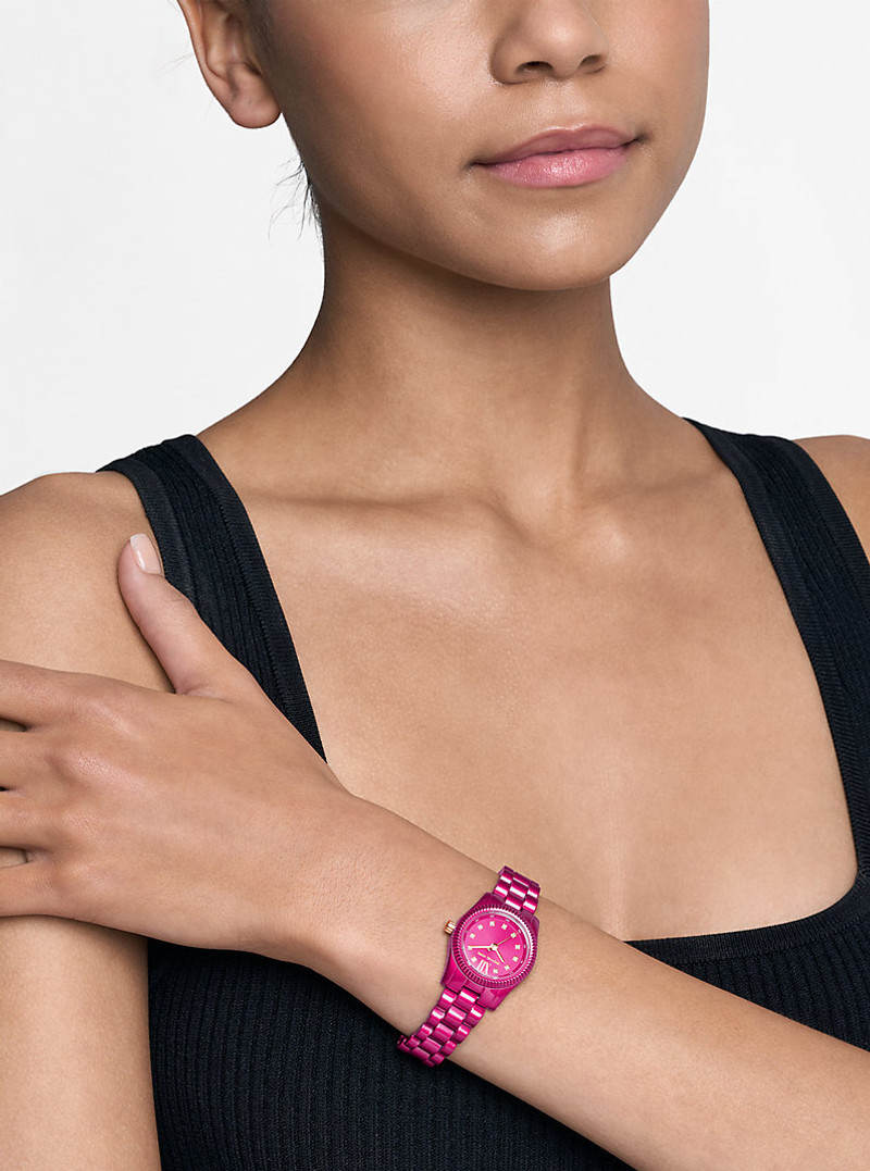 Limited-Edition Petite Lexington Pink-Tone Watch 7