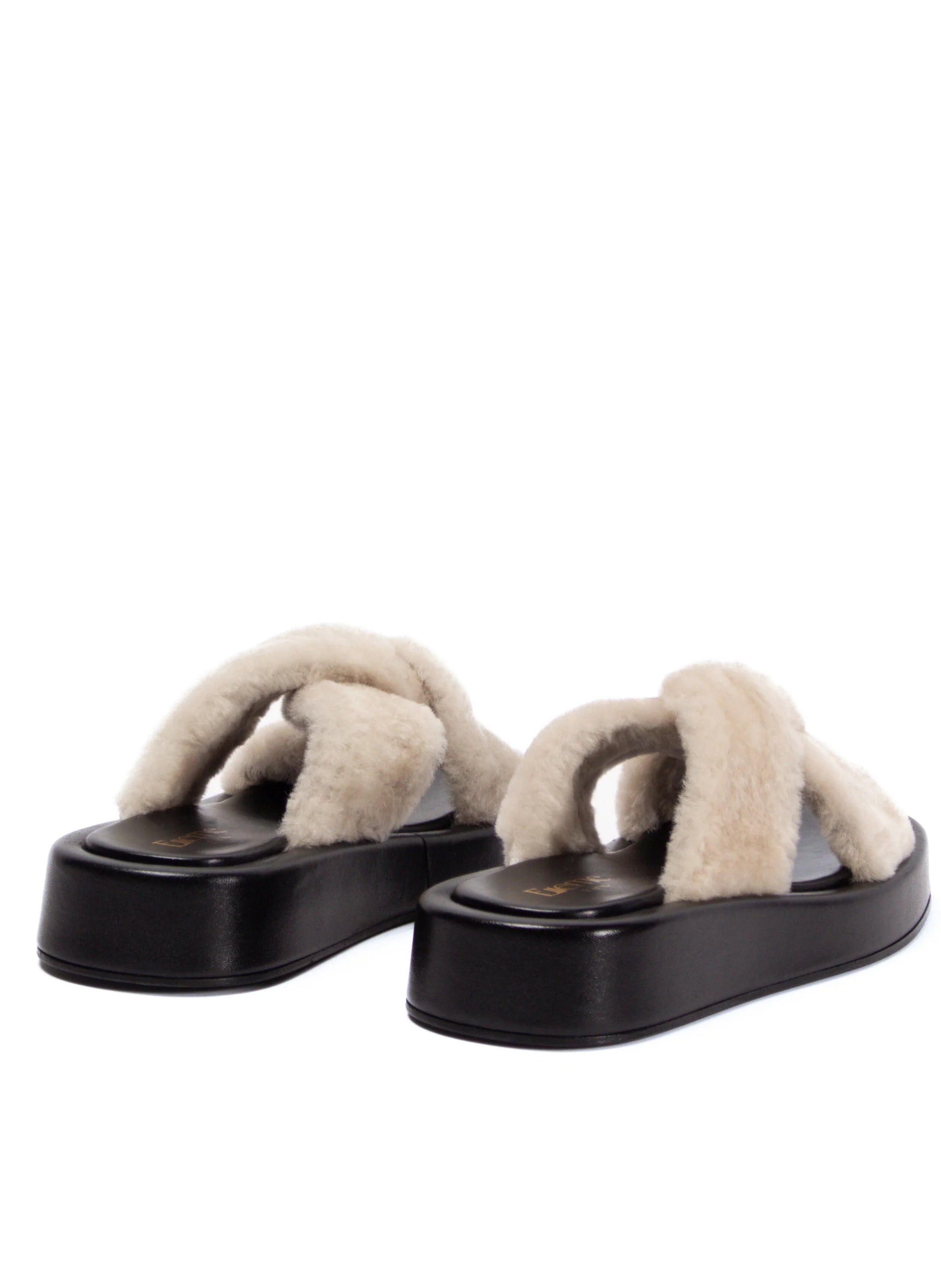 Tresse Shearling Black/ Beige - 3