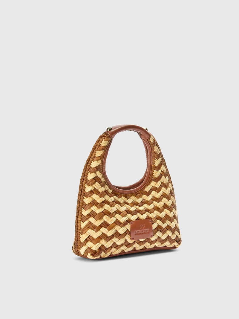 Missoni Raffia hobo bag outlook
