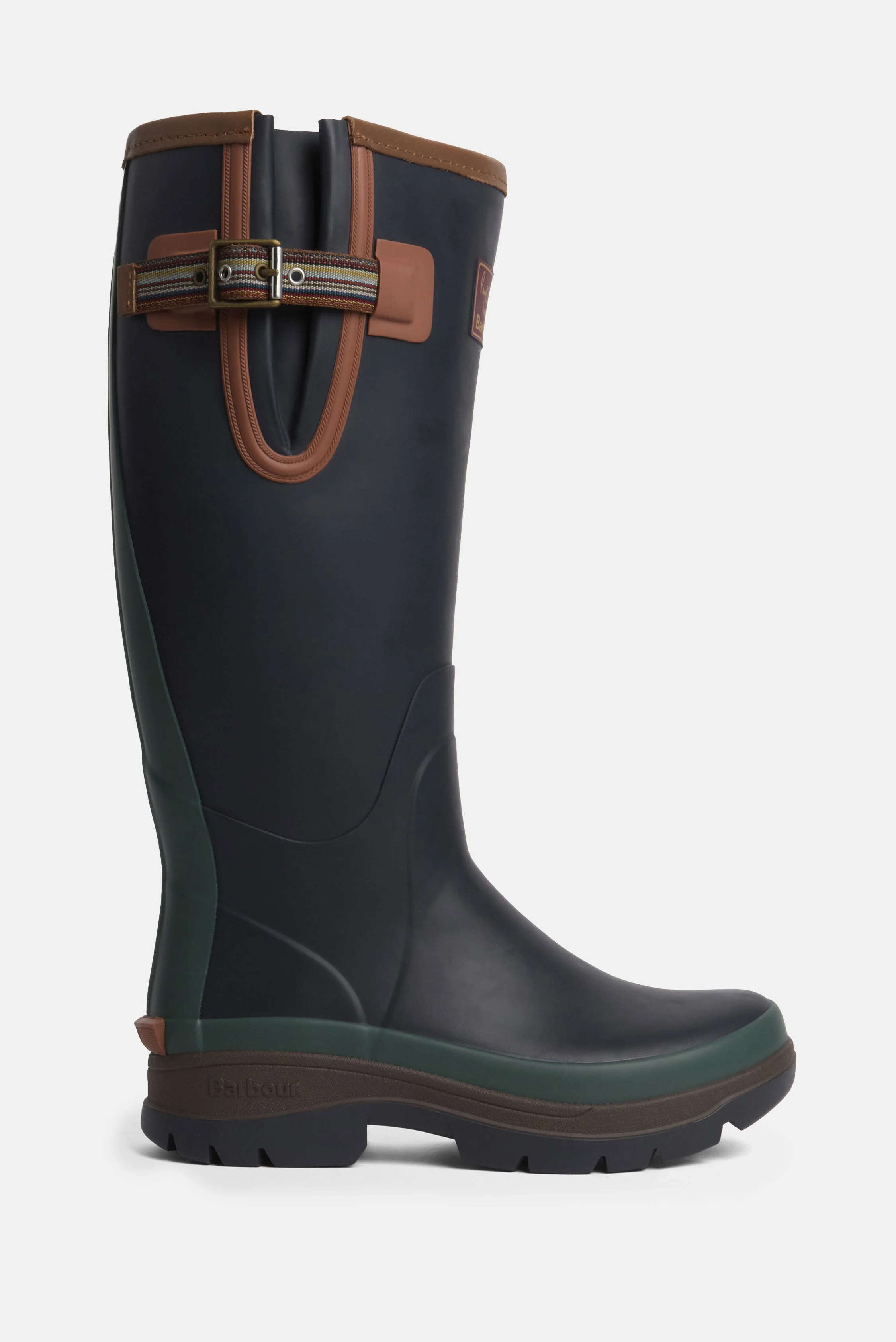 BARBOUR X PAUL SMITH TALL WELLY BOOTS - 1