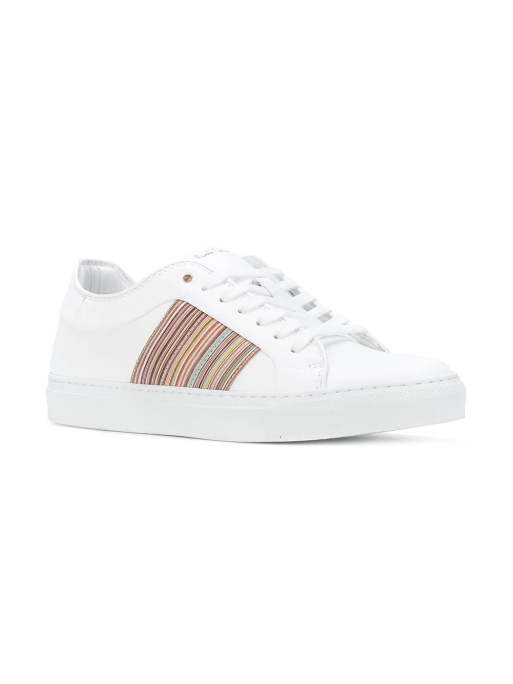 lateral multi-stripes sneakers - 1