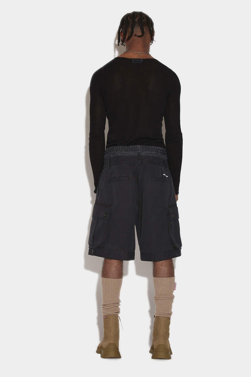 PAD TAB CARGO SHORTS - 2