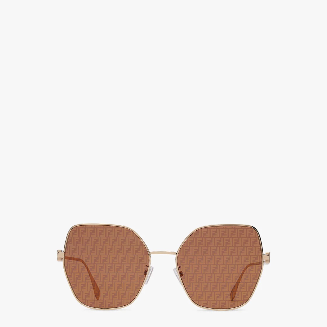 Sunglasses with brown lenses - 1