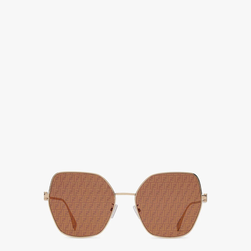 Sunglasses with brown lenses 1