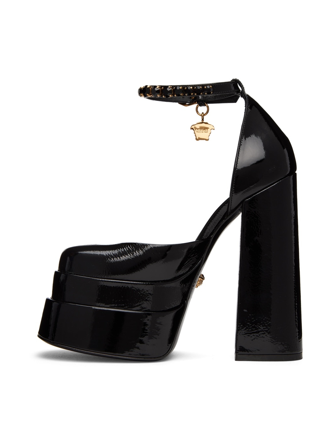 Black Aevitas Platform Heels - 3