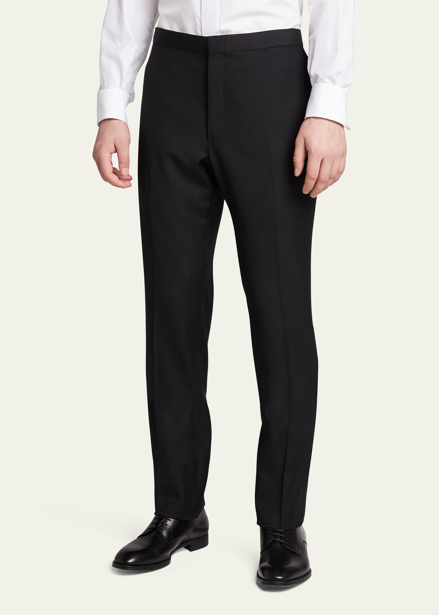 Men's Cotton Tuxedo Pants - 4