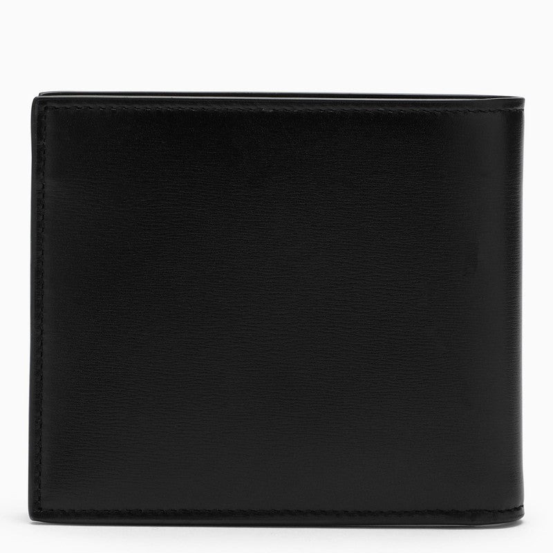 Saint Laurent Black Leather Bi-Fold Wallet Men - 3