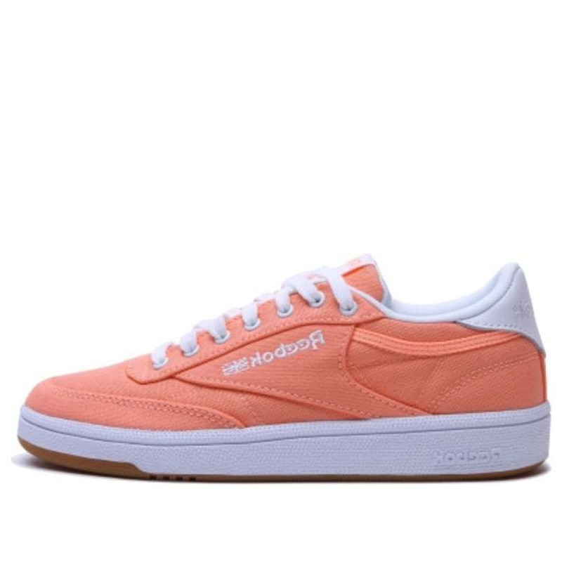 (WMNS) Reebok Club C 85 Orange EH2422 - 1