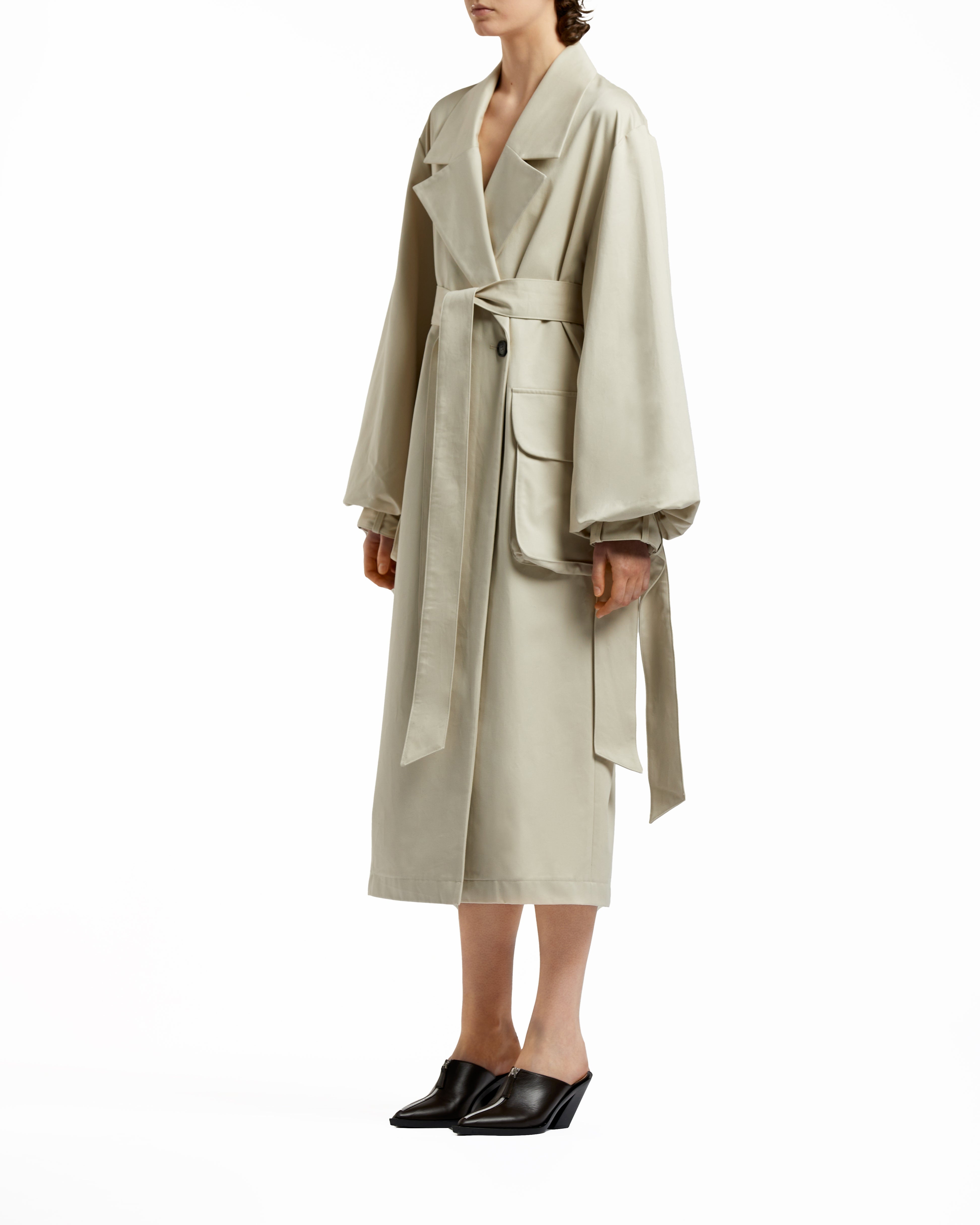 Maxi Sleeve Trench coat - 3