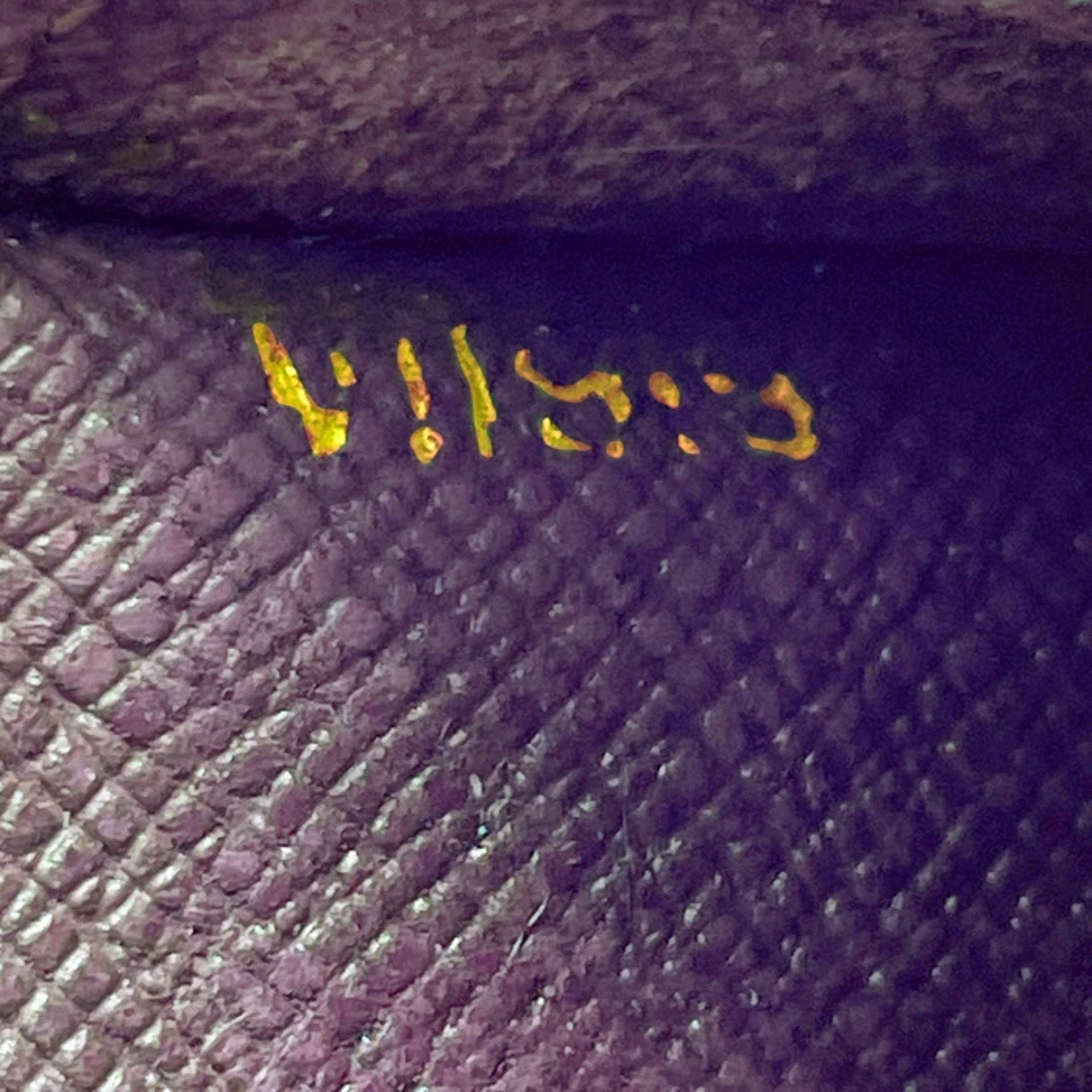 Louis Vuitton Marco Wallet - Tassil Yellow Epi Leather - 11