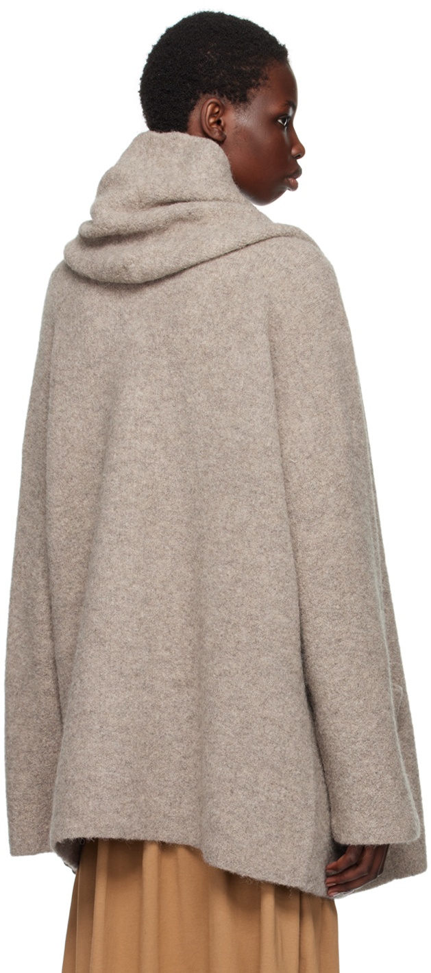 LAUREN MANOOGIAN Brown Double Face Coat | REVERSIBLE 