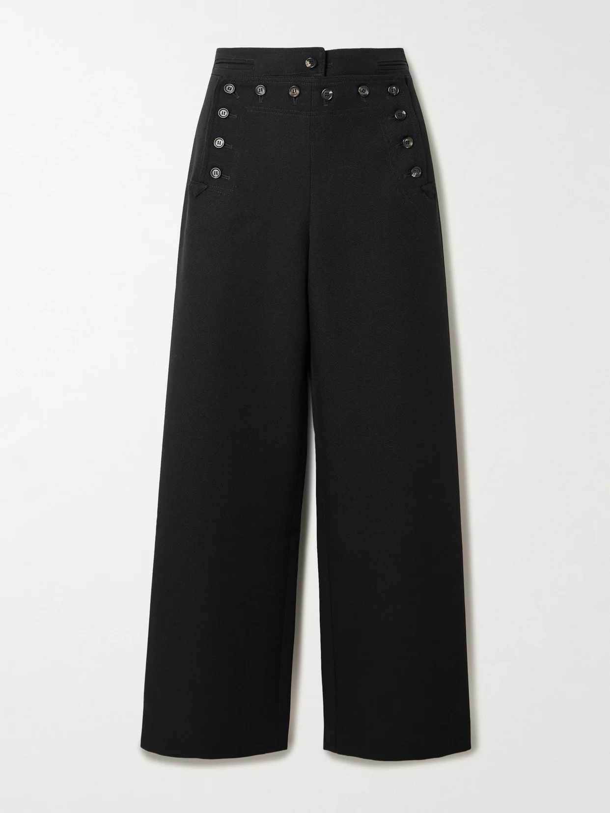 Sailor Wool-twill Straight-leg Pants - 1