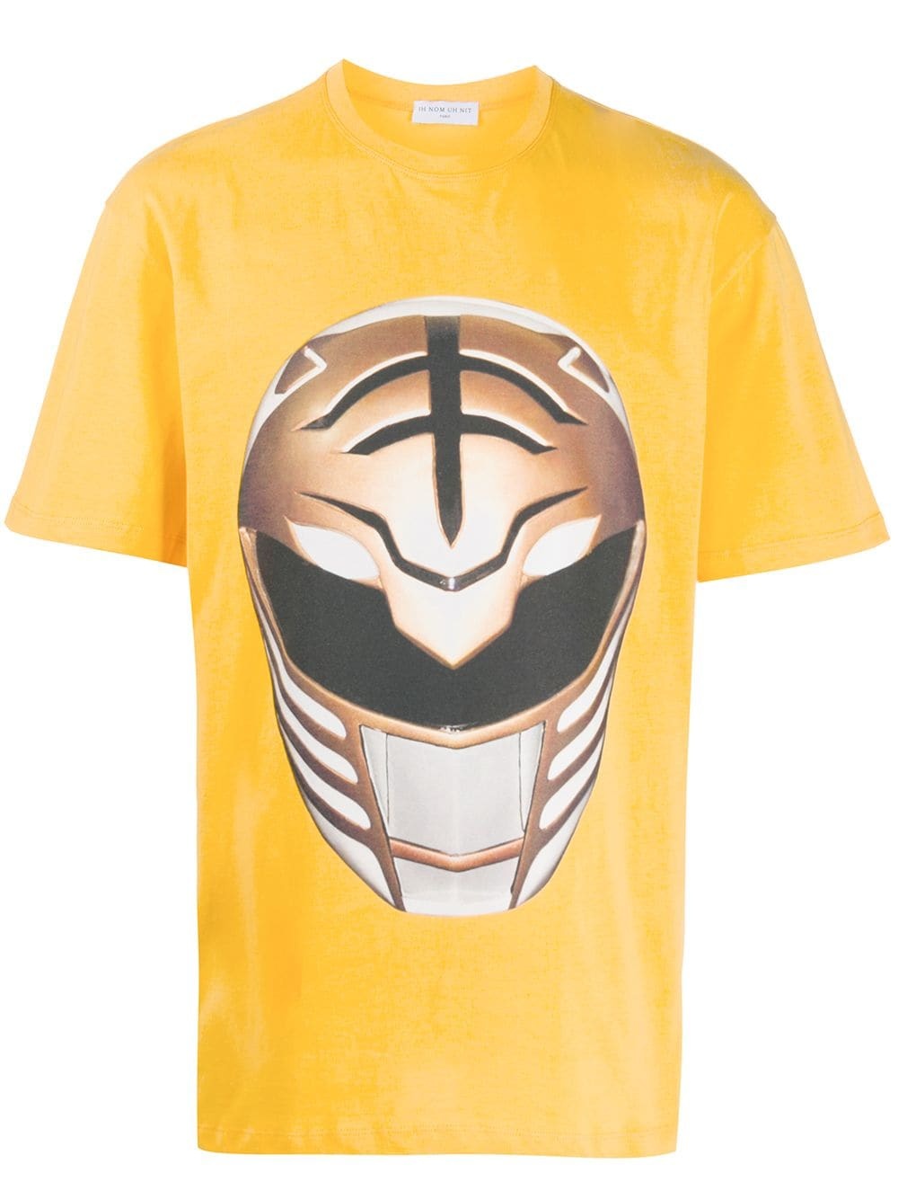 mask-print T-shirt - 1