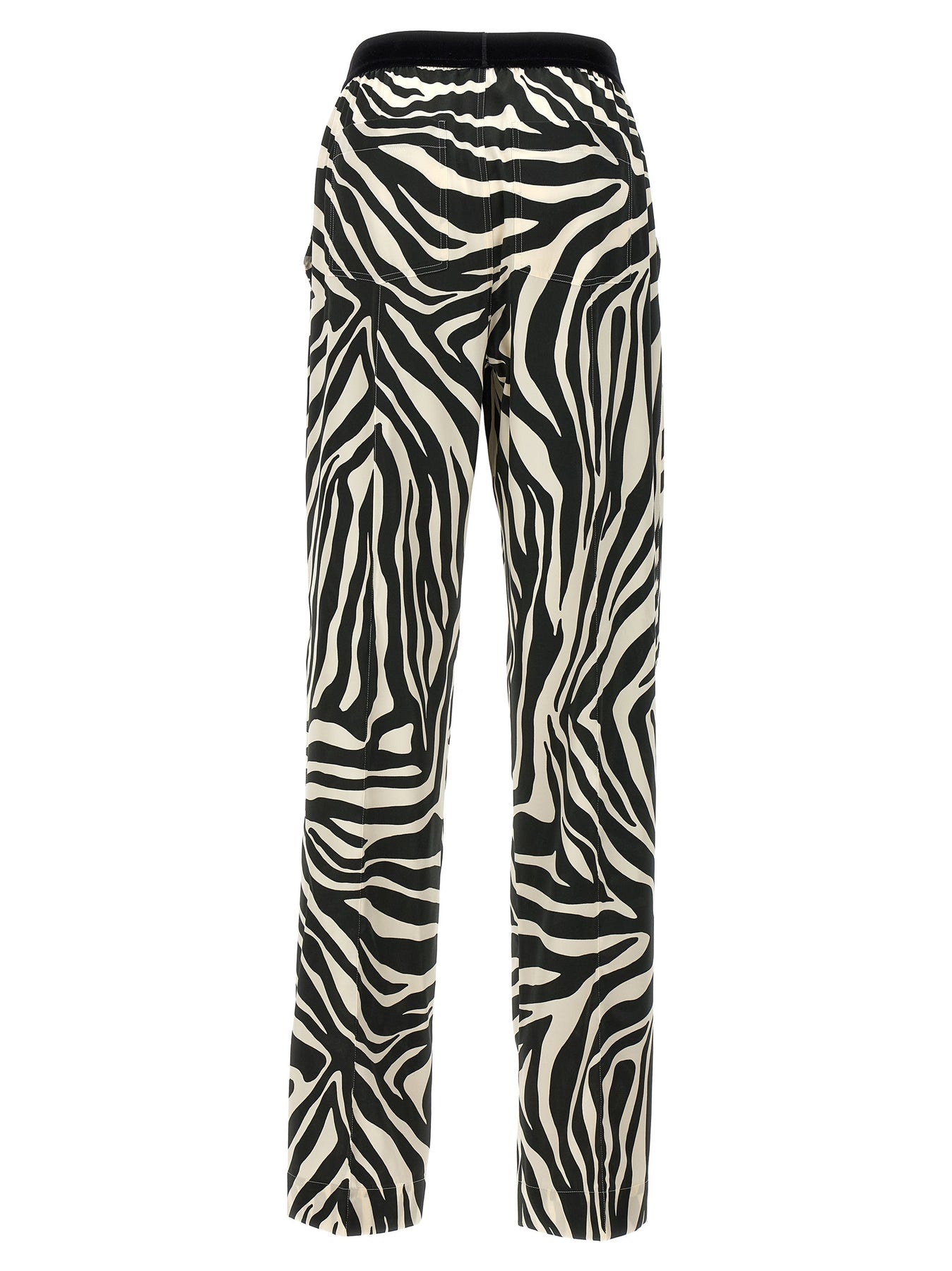 Animalier Pants White/Black - 2