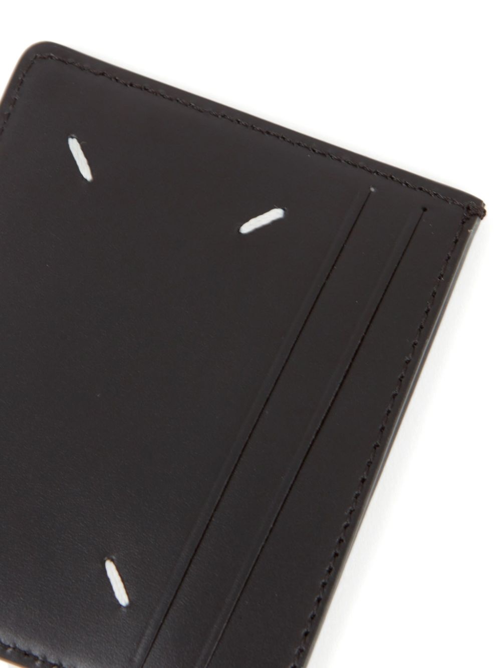 four-stitch logo cardholder - 4