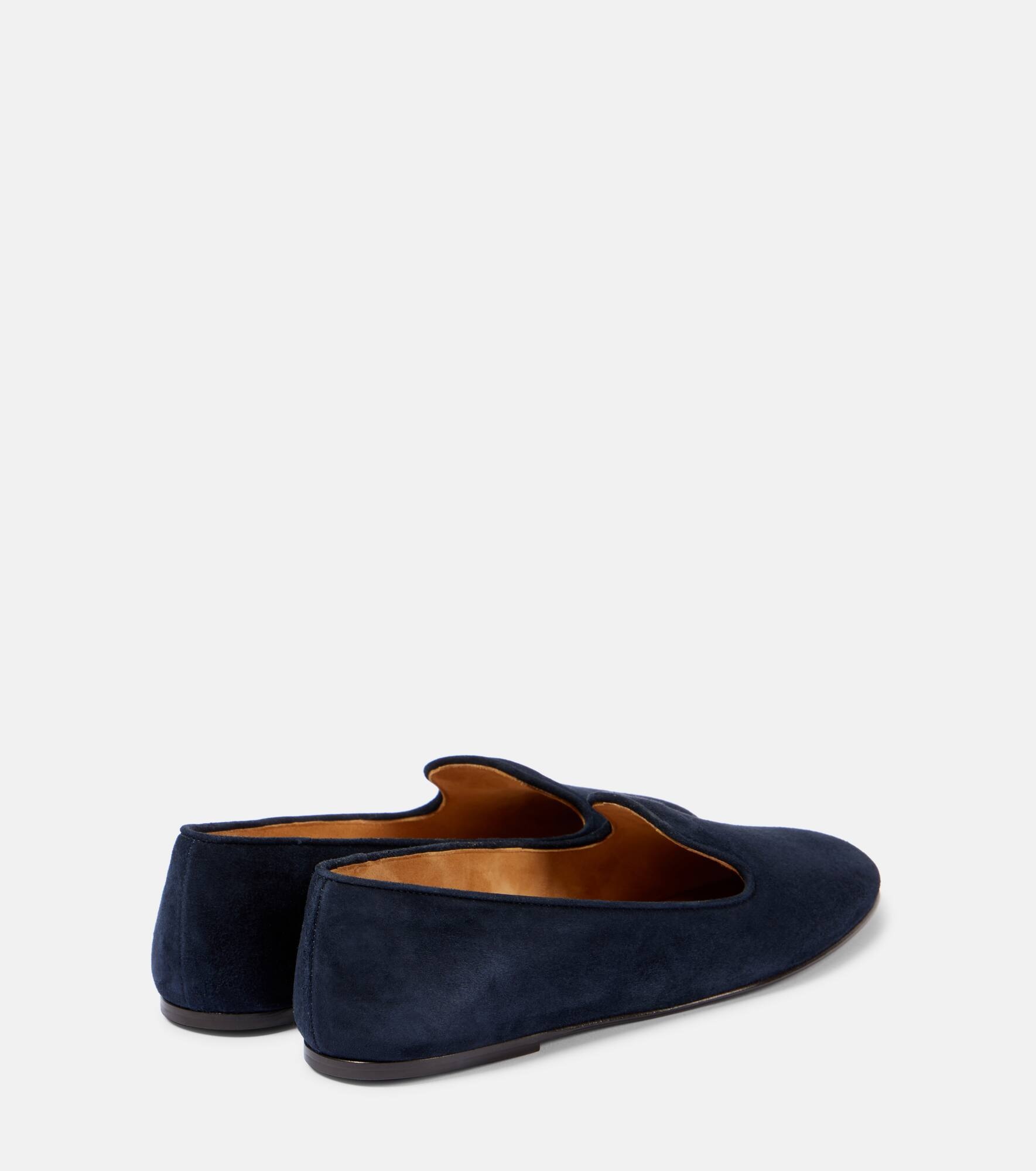 Tippi suede slip-on loafers - 3