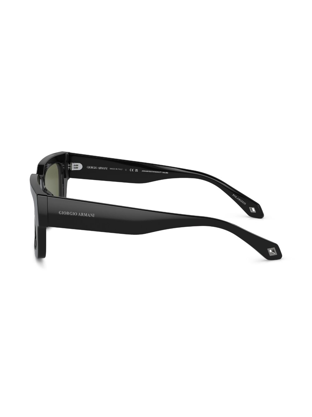 rectangle-frame tinted-lenses sunglasses - 3