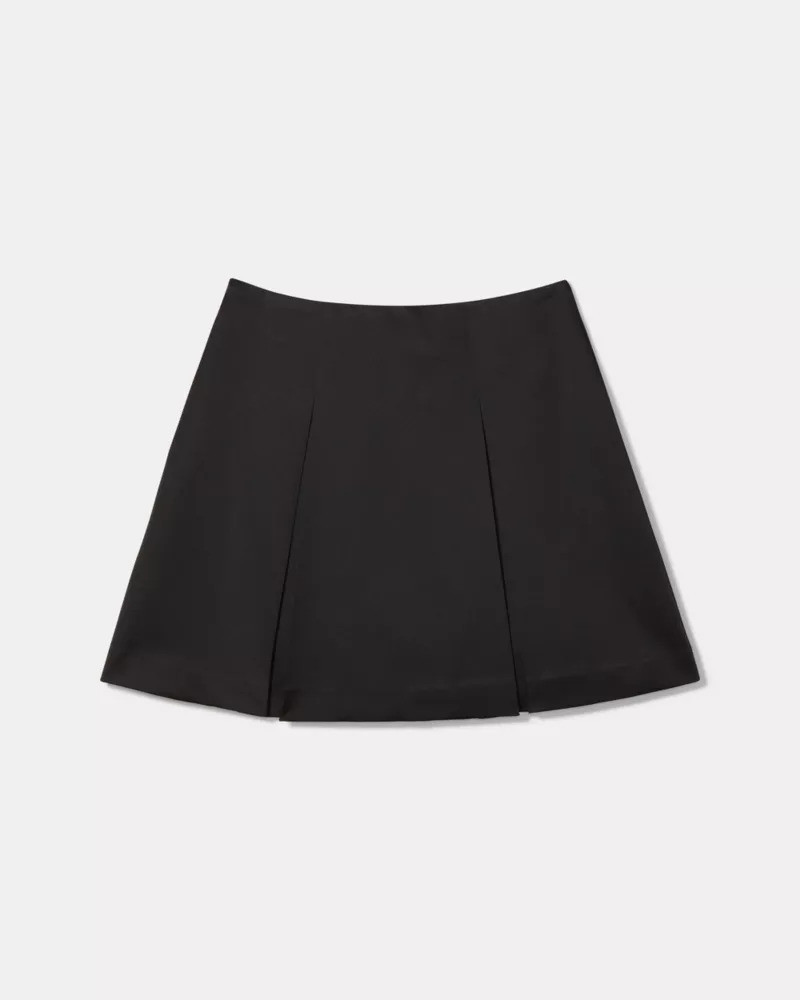 Box Pleat Mini Skirt 1
