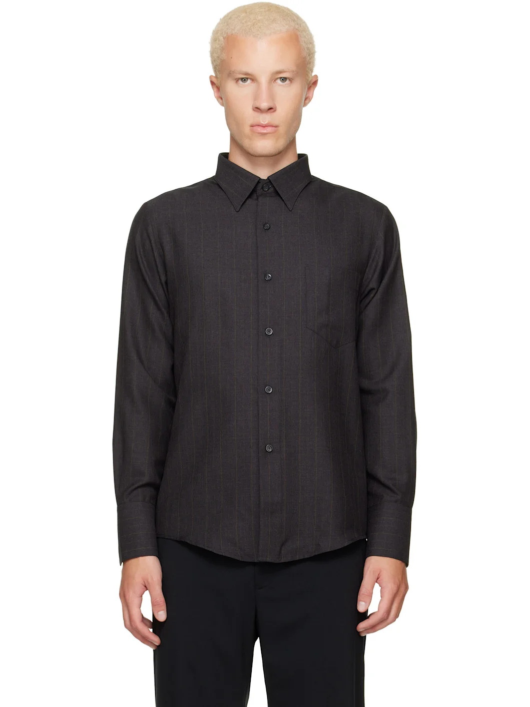 Gray Classic Shirt - 1