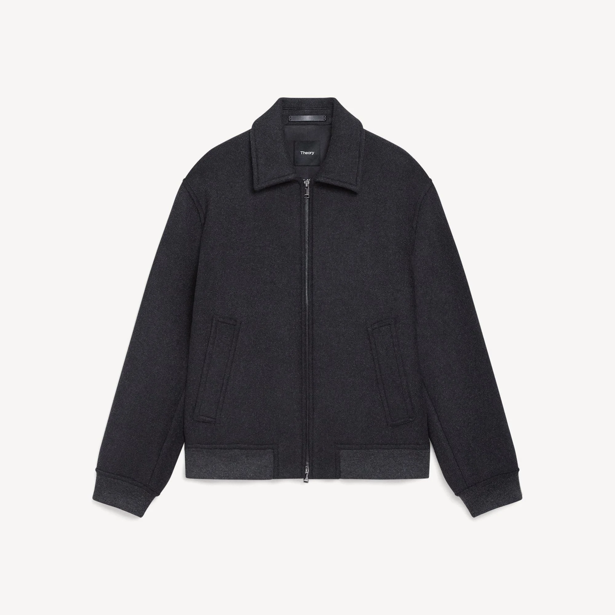 Bomber Jacket in Plush Melton - 1
