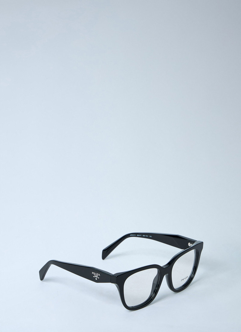 Prada Acetate Square Frame Glasses outlook
