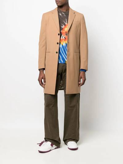 Off-White Ponte single-breasted slim-fit coat outlook