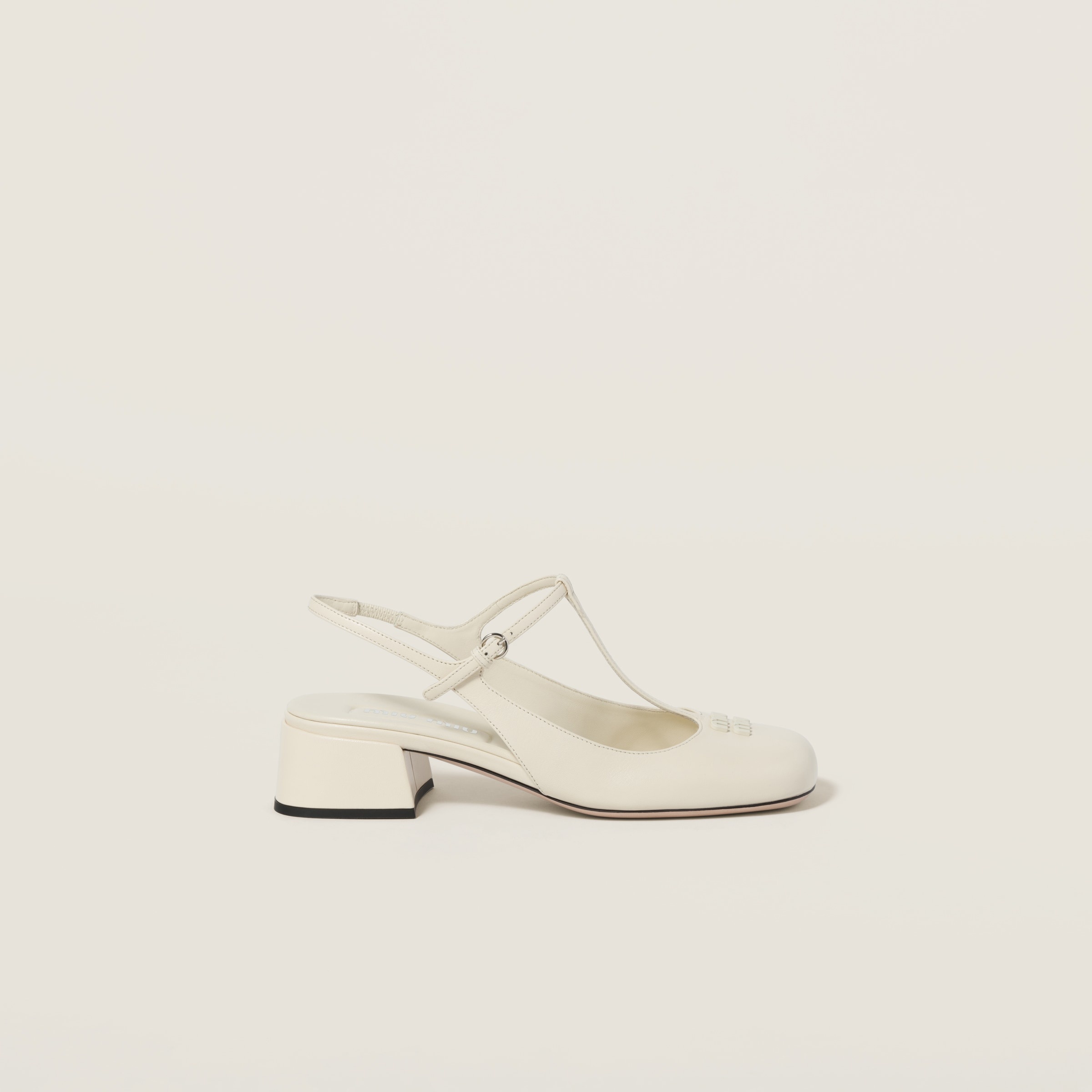 Leather slingback pumps - 2