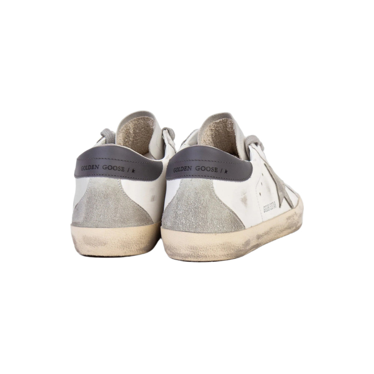 WOMEN'S SUPER STAR SNEAKERS (WHITE/ICE/DARK GREY) - 5