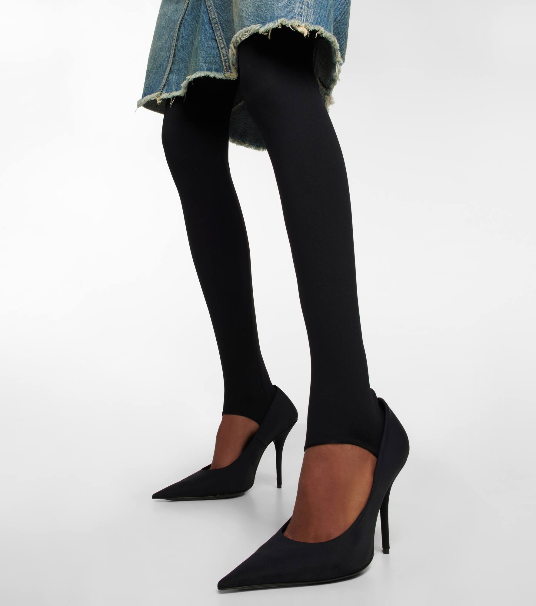 Knife jersey pumps - 4