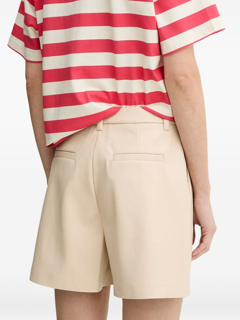 Belen belt-loop pleated shorts 3
