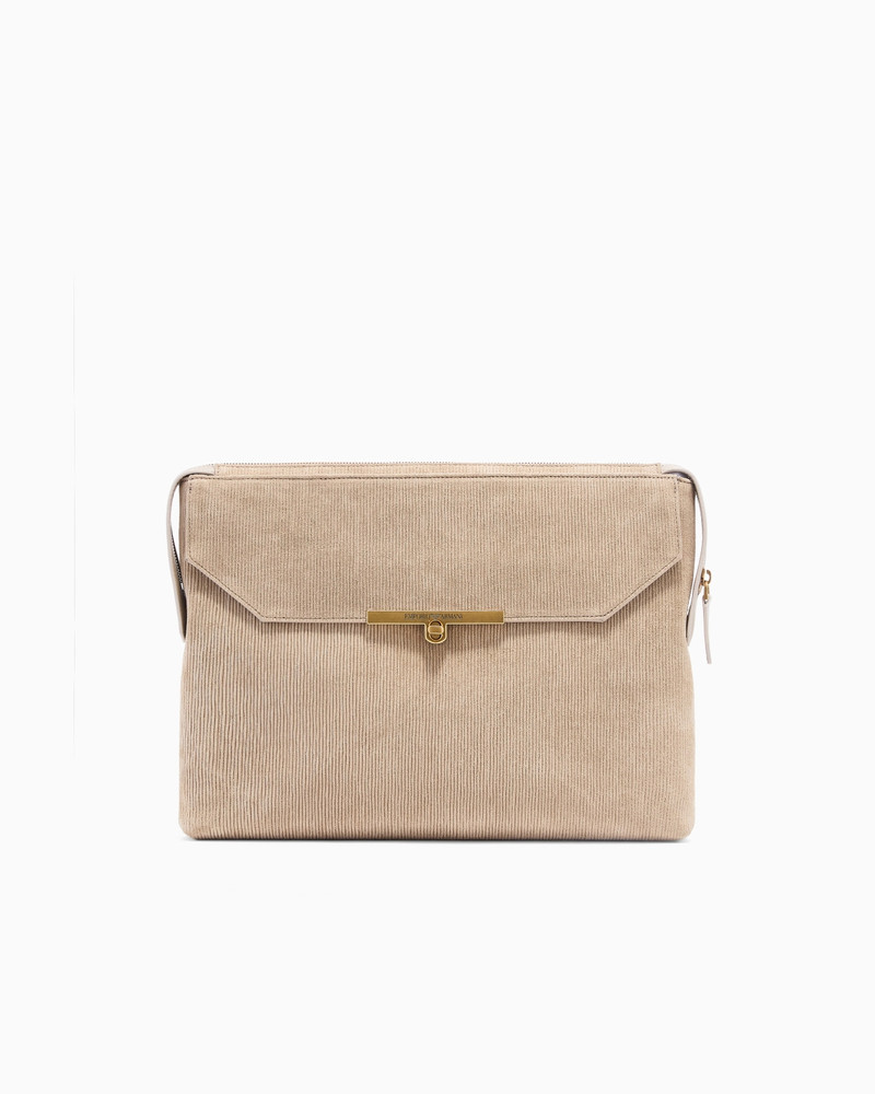 ASV EMBOSSED SUEDE POUCH 1