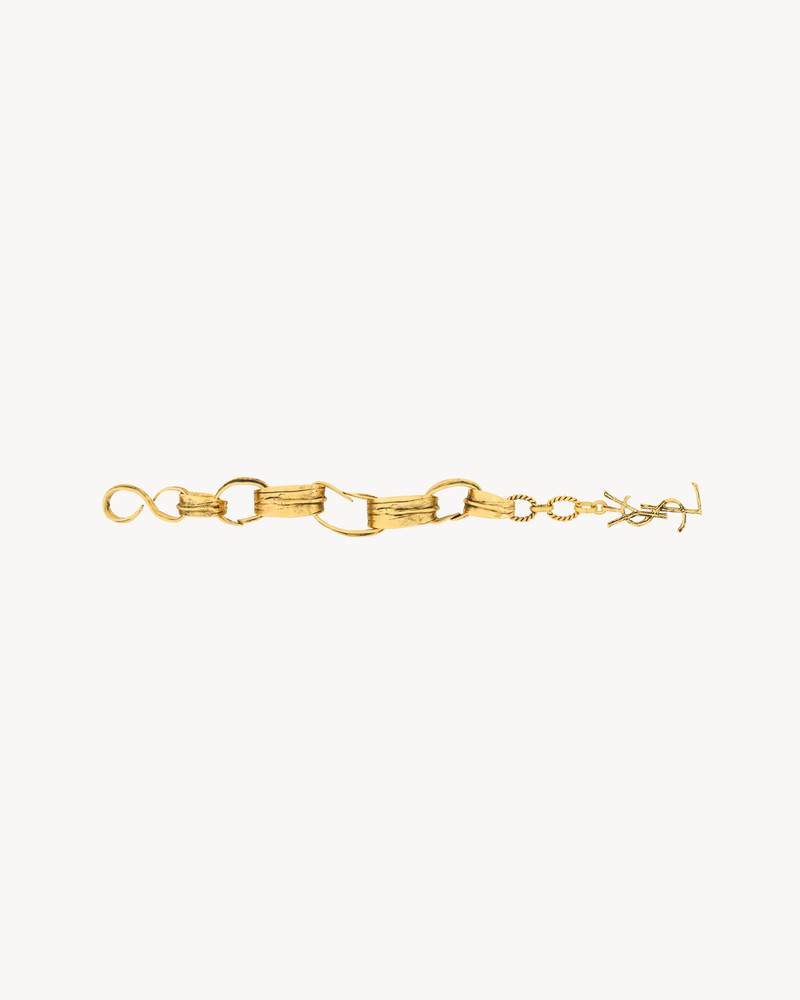 LEAF CHAIN BRACELET IN METAL 4
