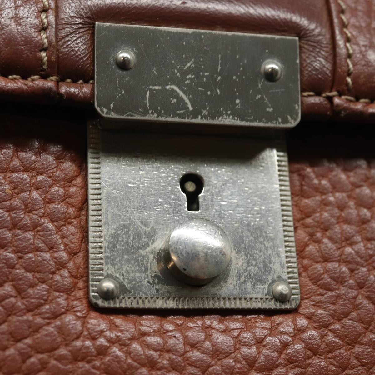 Burberry Hand Bag Leather Brown - 13