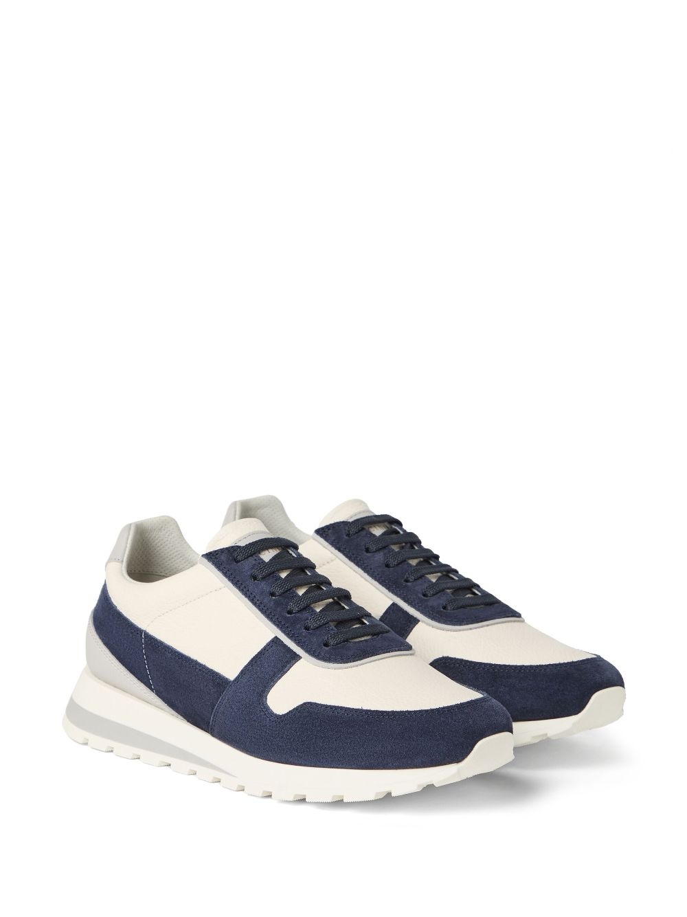 panelled sneakers - 2