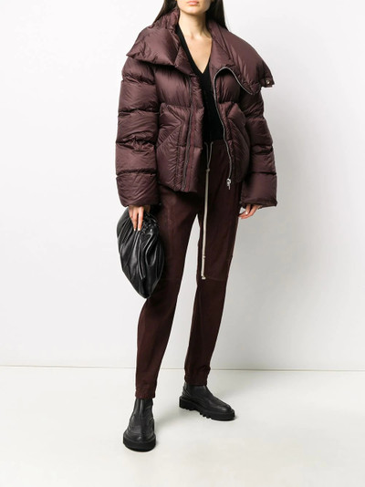 Rick Owens padded oversized down jacket outlook