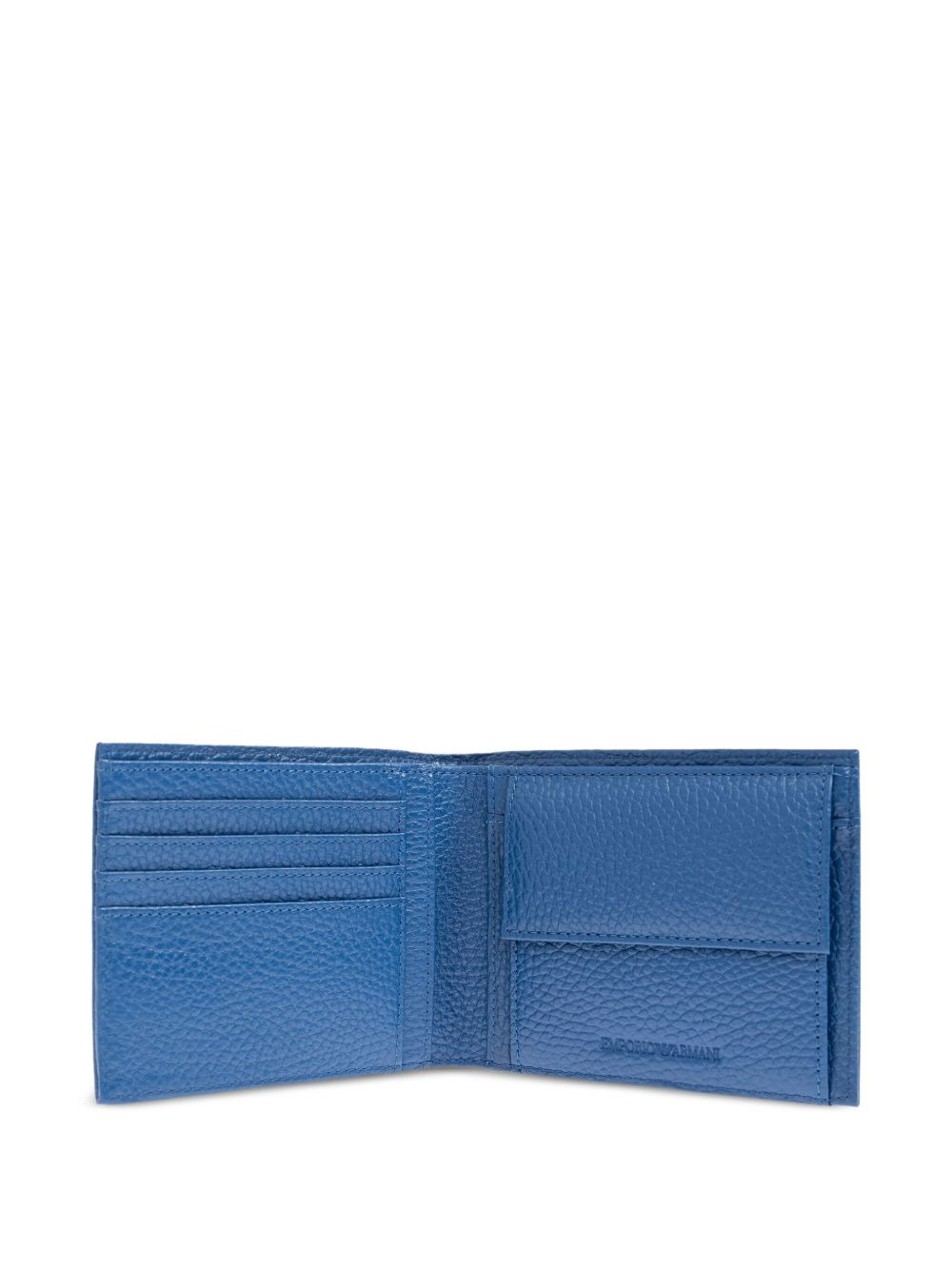 logo leather wallet - 4
