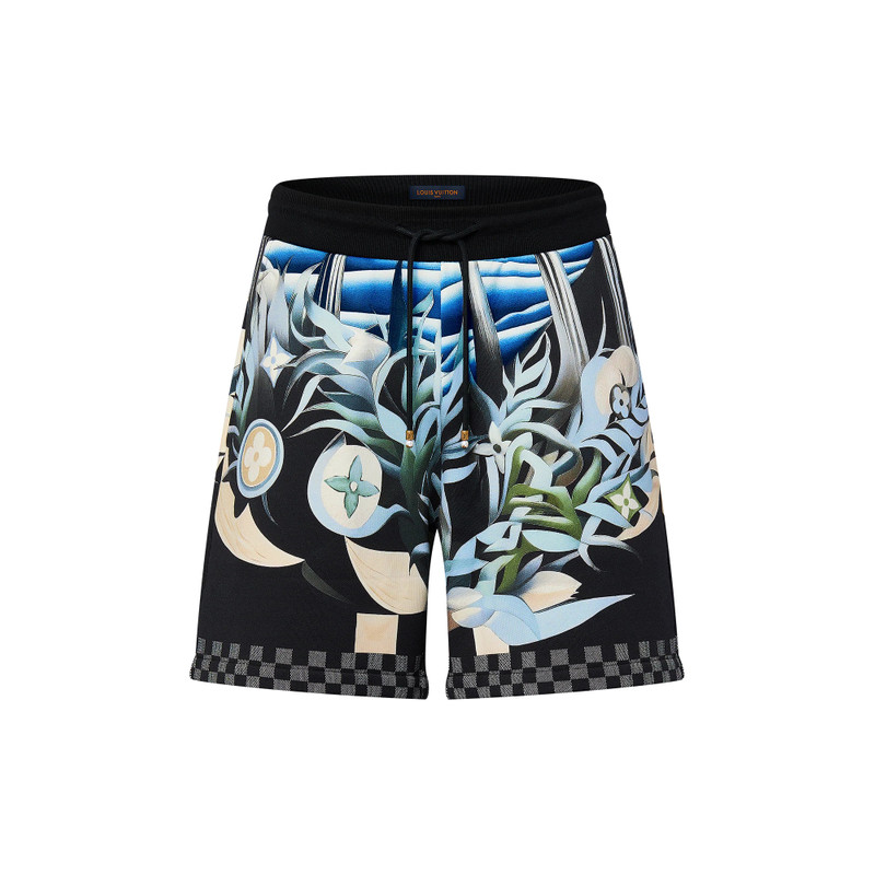 Technical Cotton Jersey Shorts 1