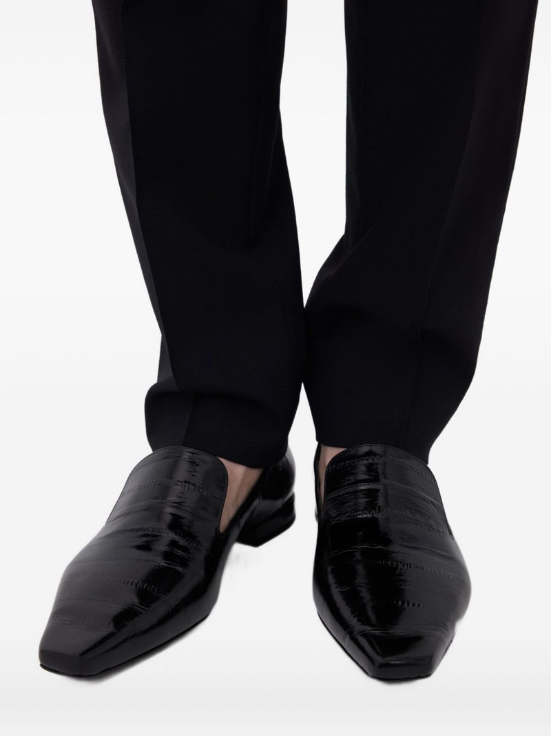 Loulou de Saison Emmet leather loafers outlook