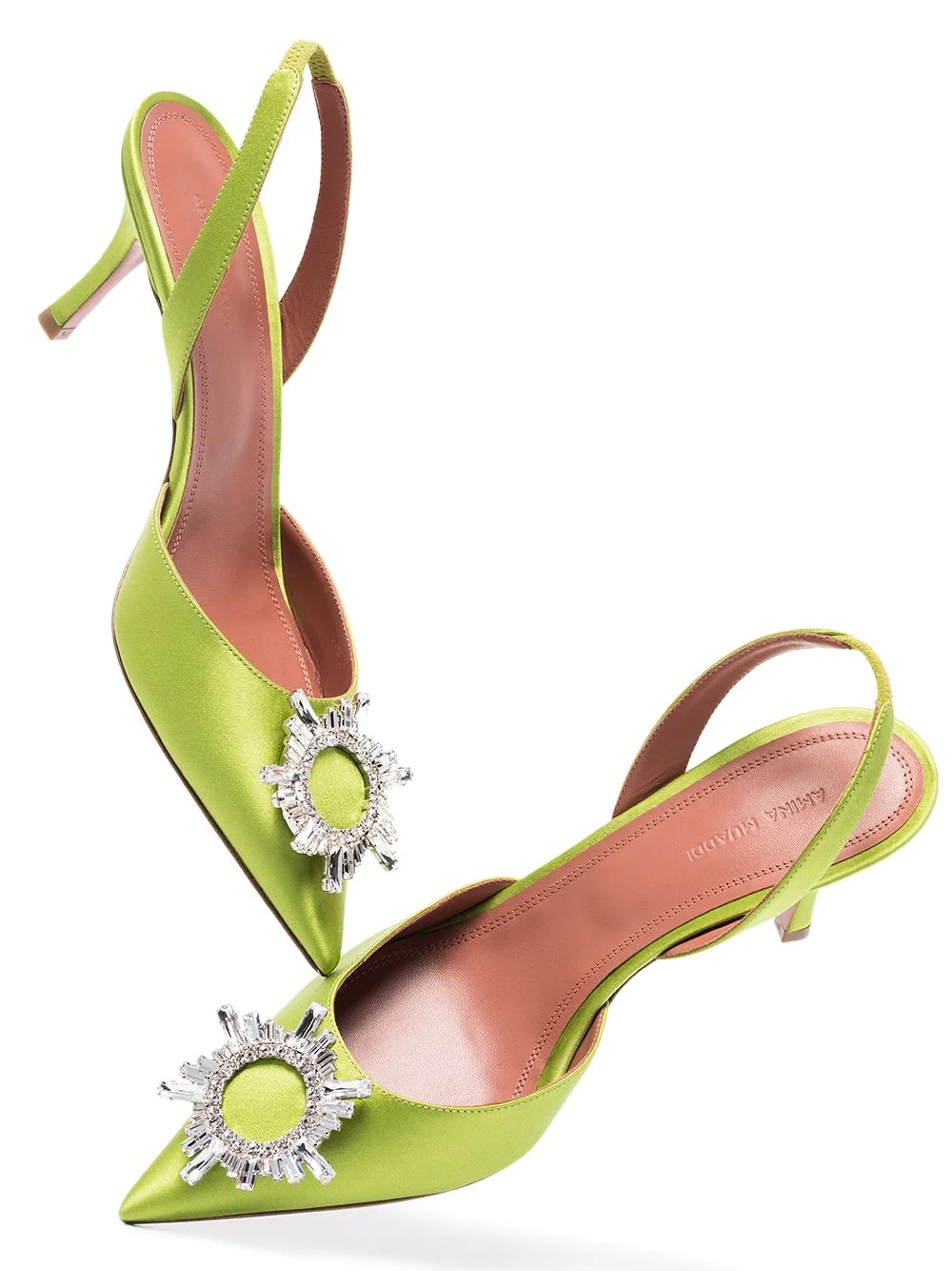 Begum  70mm slingback pumps - 2