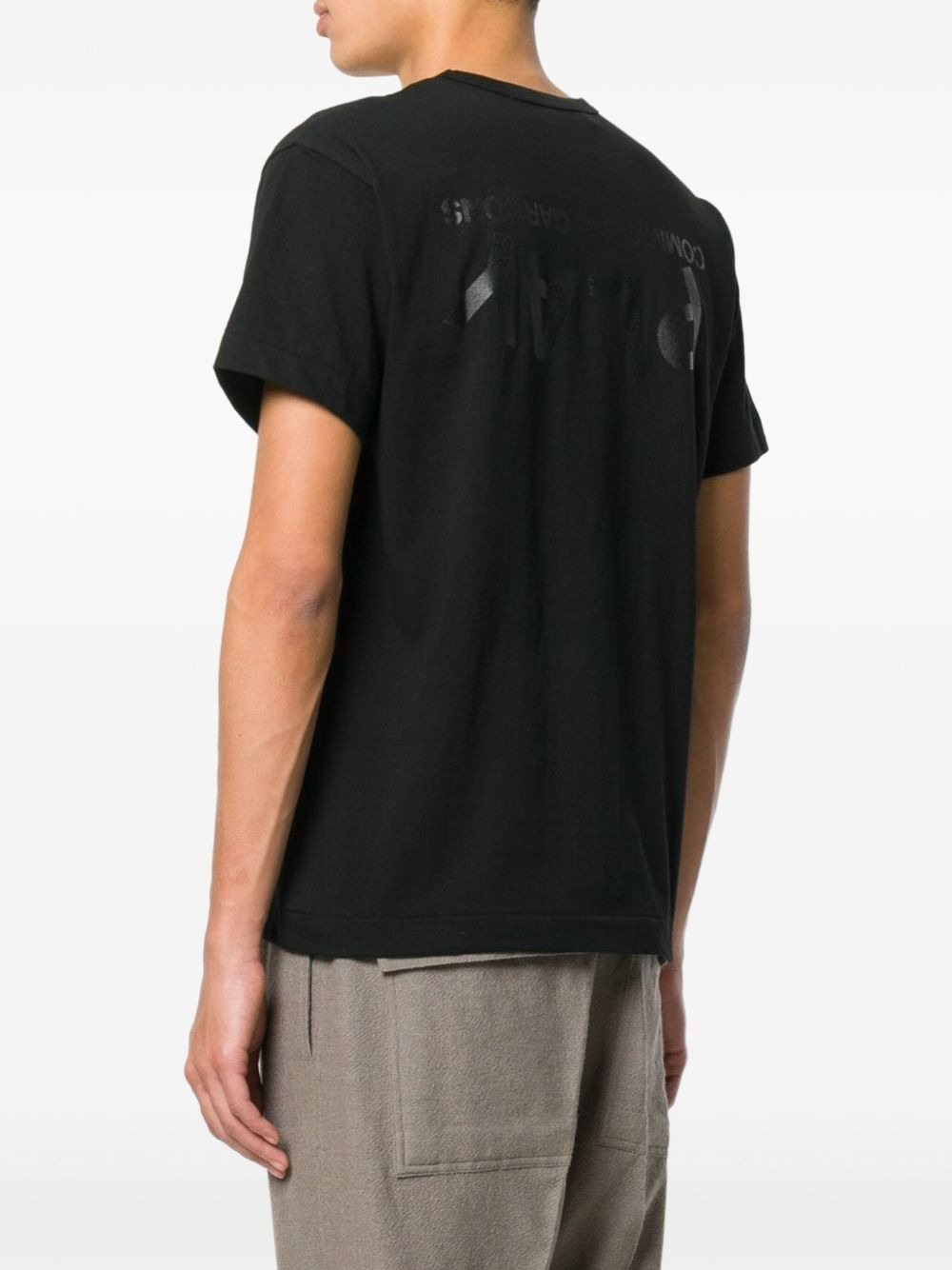 logo-print T-shirt - 4
