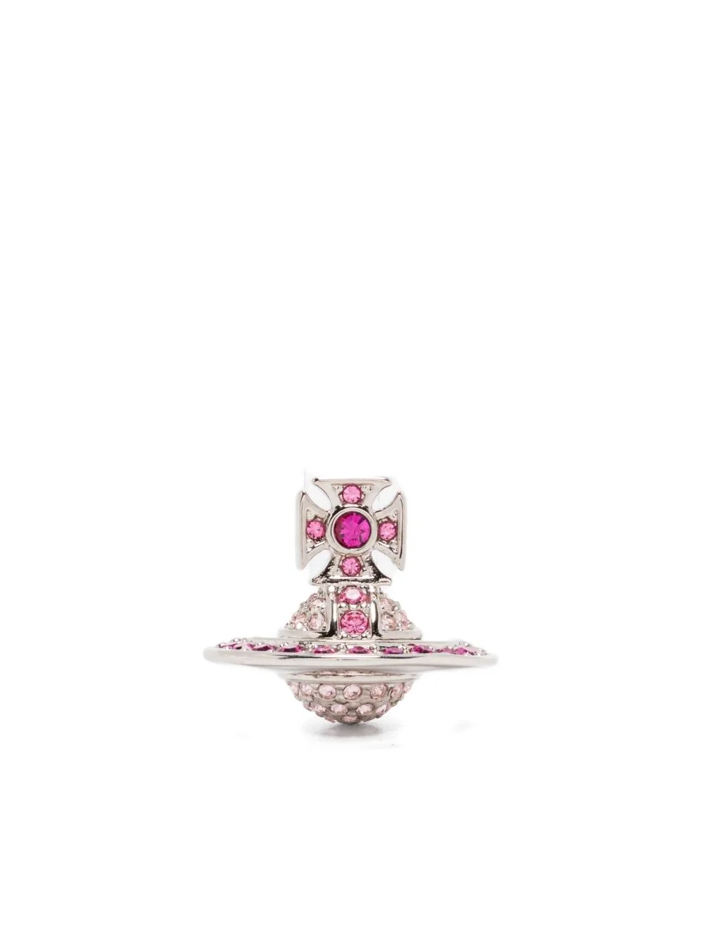 orb crystal-embellished earrings - 1