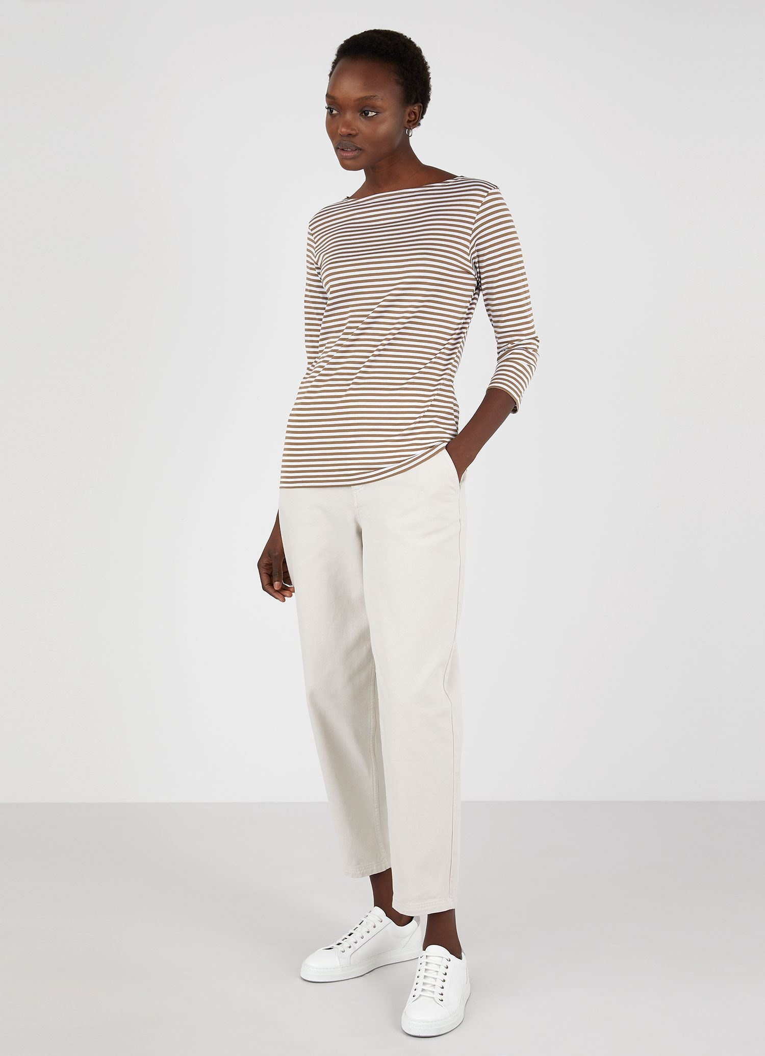 Boat Neck T‑shirt - 2