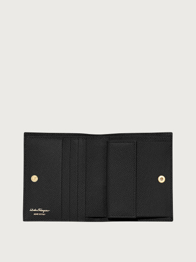 FERRAGAMO Gancini compact wallet outlook