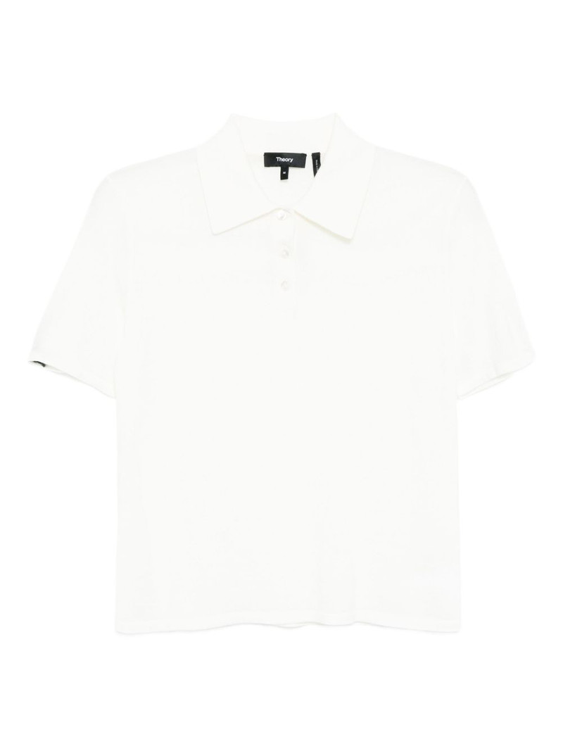 short-sleeved knitted polo shirt 1