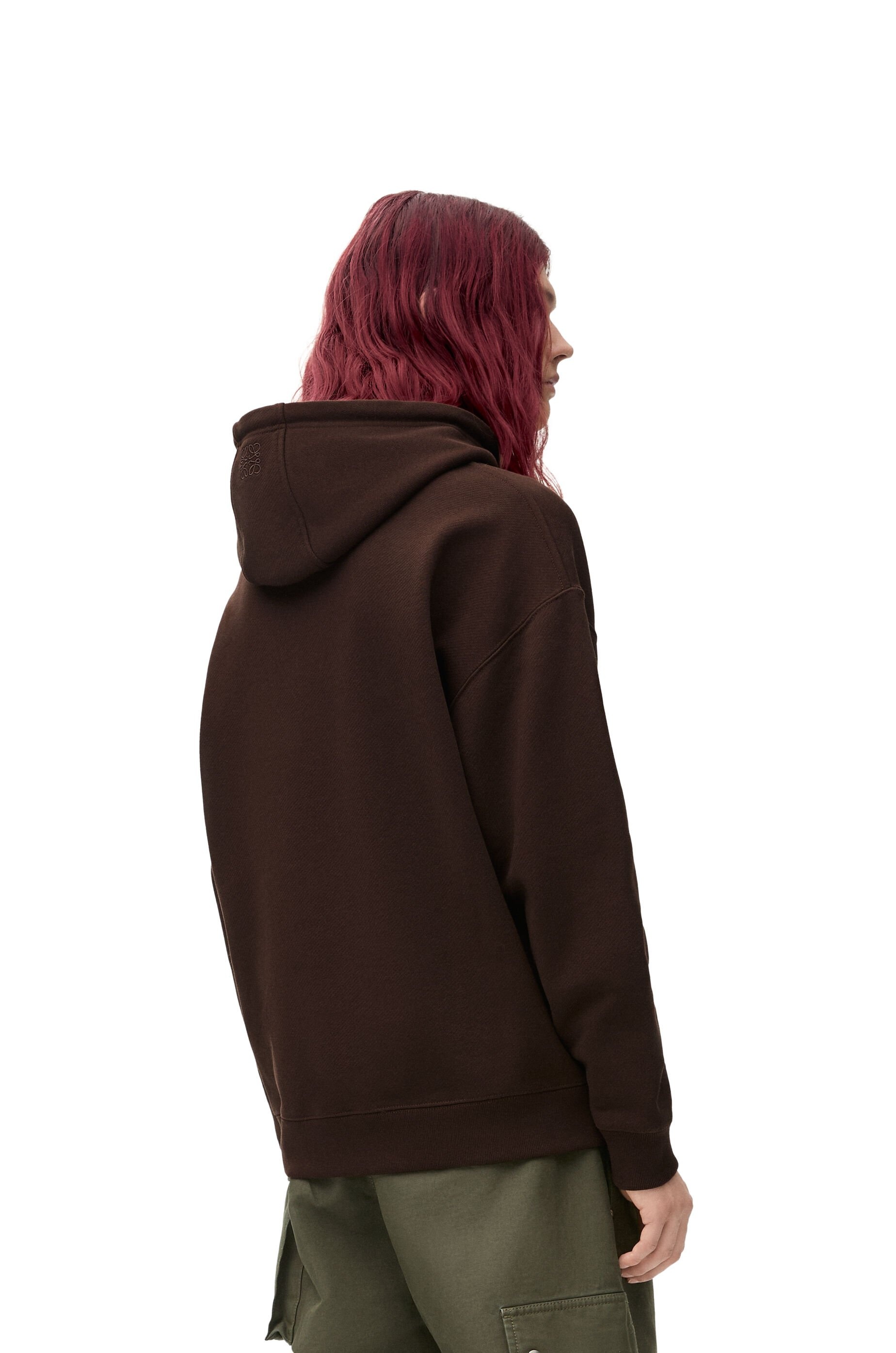 Loewe Relaxed fit hoodie in cotton | REVERSIBLE