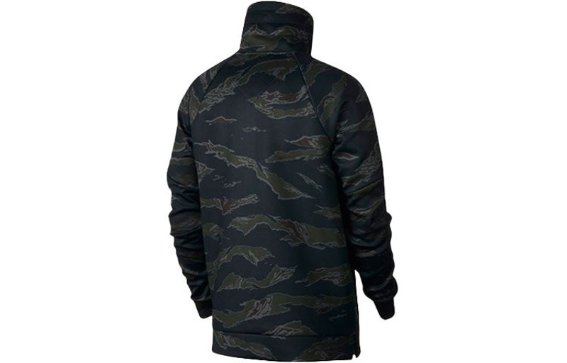 Jordan Air Jordan Athleisure Casual Sports Cardigan Pullover Jacket Camouflage AH6164-010 outlook