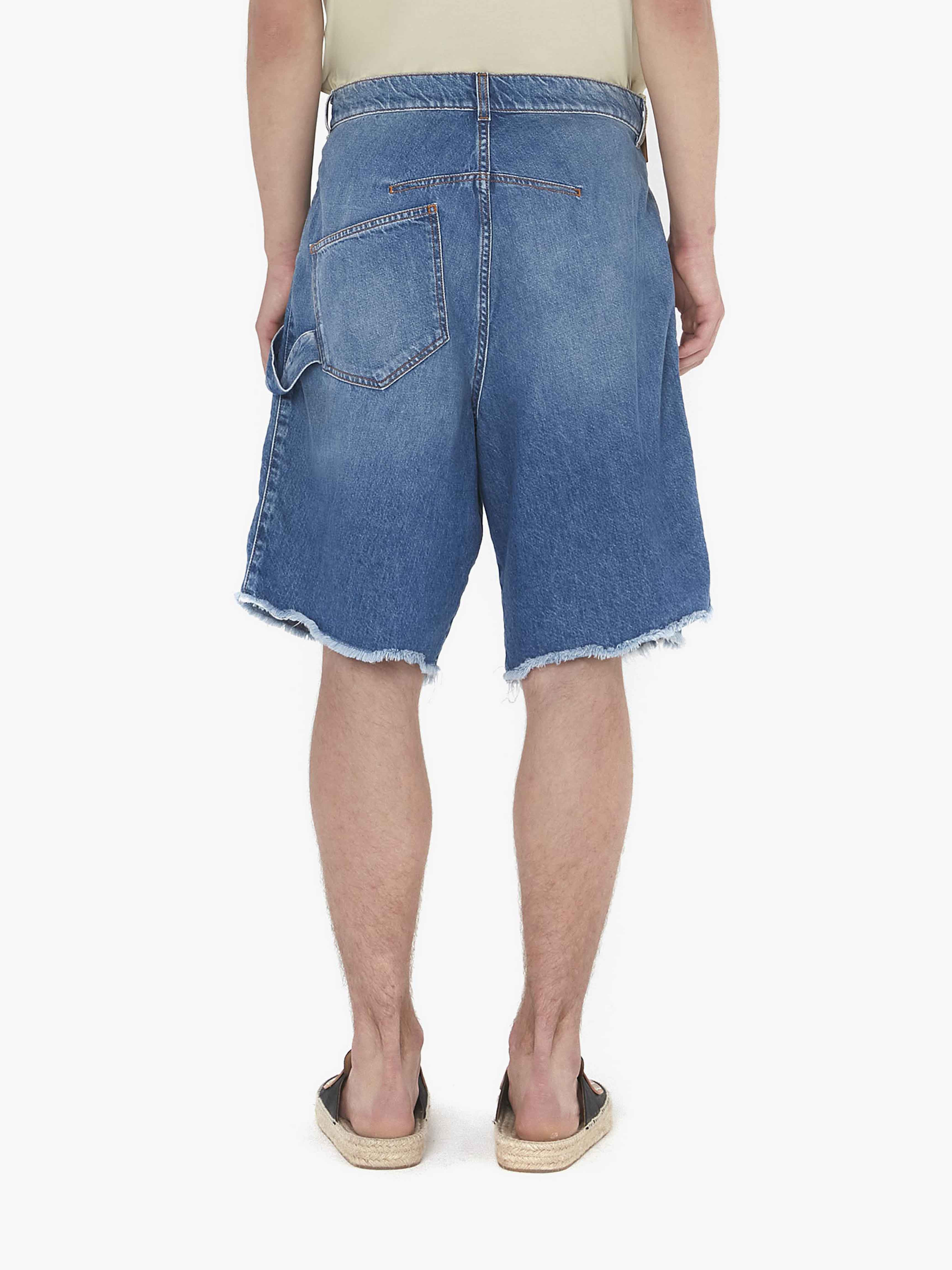TWISTED WORKWEAR DENIM SHORTS - 3