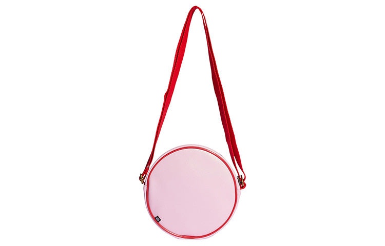 (WMNS) adidas Adicolor 70s Mini Airliner Round Bag 'Pink Red' IK4682 - 4